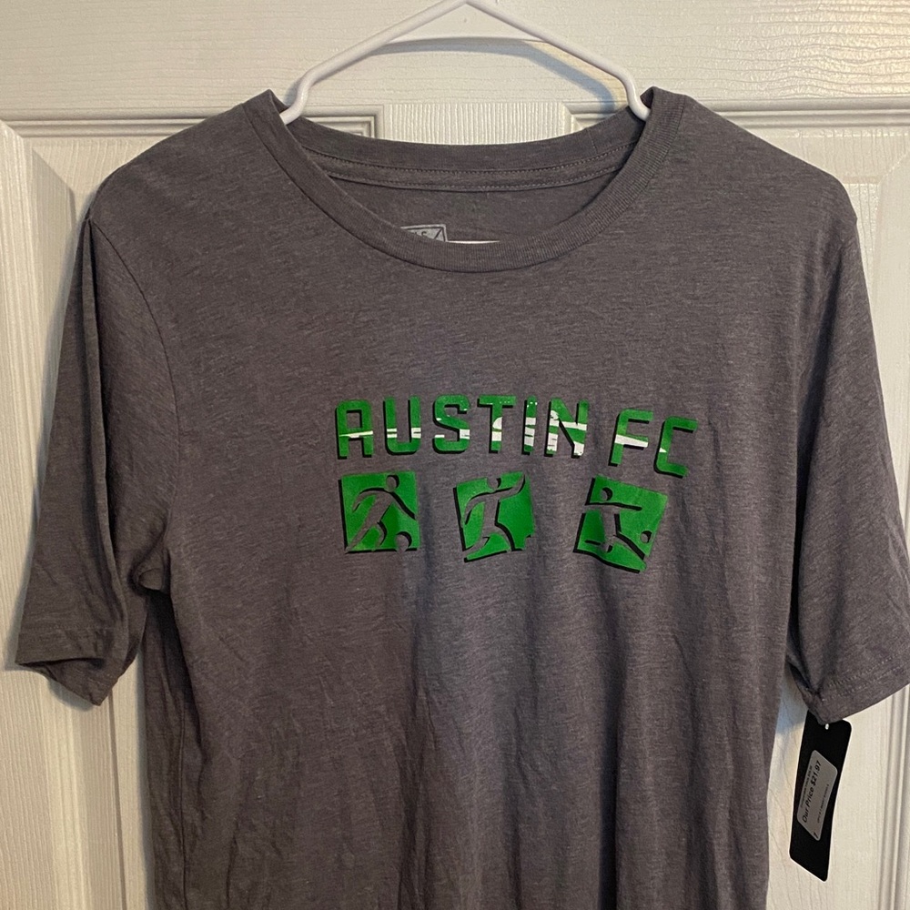 Austin FC Gray Short Sleeve Tee